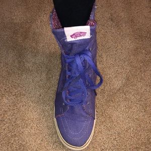 Vans Purple High Tops